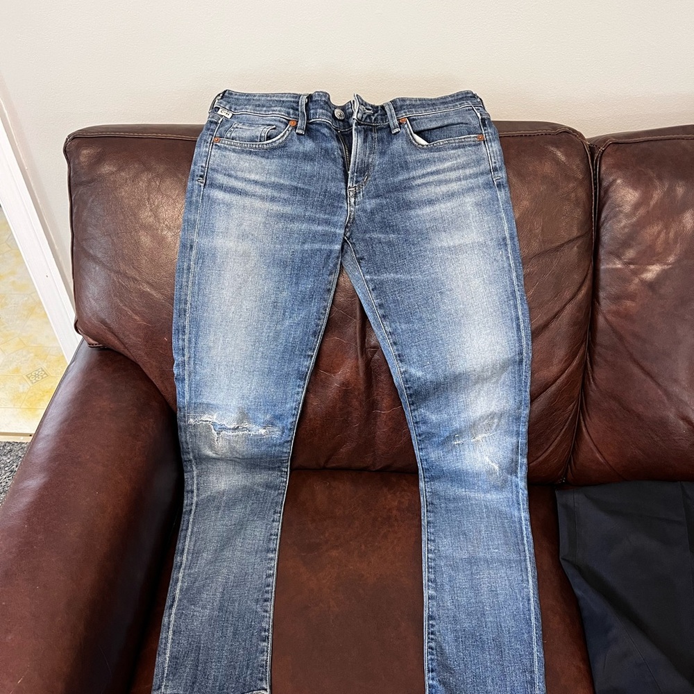 Citizens Of Humanity Blue Skinny Jeans